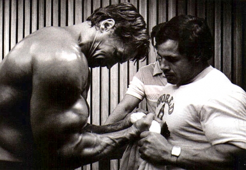 Olympia 1980, Schwarzenegger en préparation