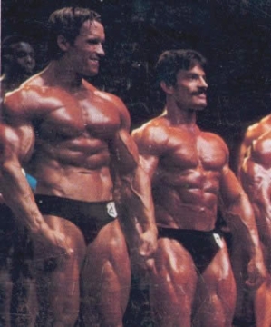 Olympia 1980 Schwarzenegger et Mentzer